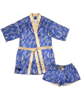 Heroes & Villains - Women's Blue Star Wars Jedi Robe Shorts and Pajama Set