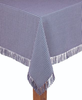 Lintex - Homespun Marine 100% Cotton Tablecloth 60"X84"