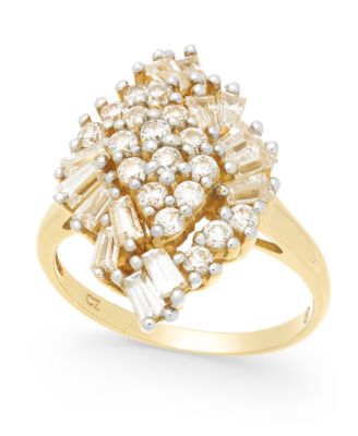 Wrapped in Love - Diamond Cluster Ring (1 ct. t.w.) in 14k Gold