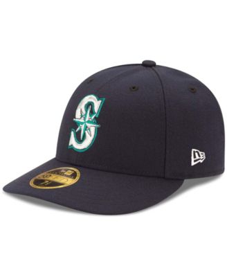 New Era - Men's Navy Seattle Mariners Authentic Collection On Field Low Profile Game 59FIFTY Fitted Hat