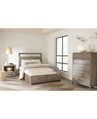 Furniture - Intrigue Bedroom 3-Pc. Set (King Bed, One-Drawer Nightstand & Chest)