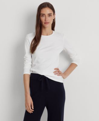 Lauren Ralph Lauren - Crewneck Long Sleeve Top