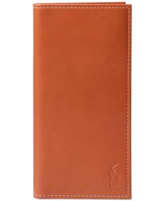 Polo Ralph Lauren - Men's Burnished Leather Narrow Wallet