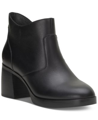 Lucky Brand - Women's Quinlee Block-Heel Ankle Booties