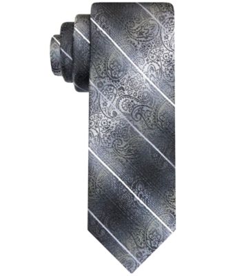 Van Heusen - Men's Stripe Paisley Tie