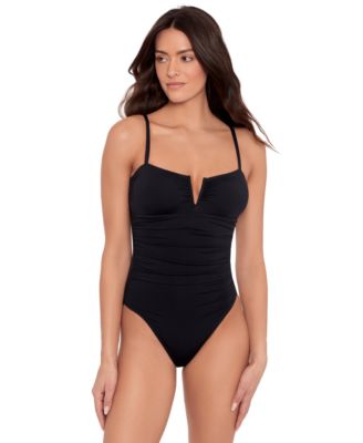 Lauren Ralph Lauren - Women's V-Wire One-Piece Swimsuit
