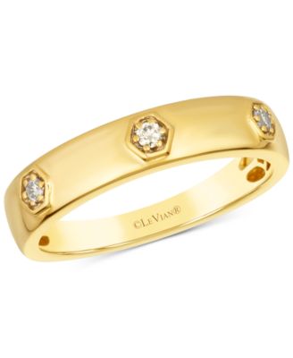 Le Vian - Nude Diamond Polished Band (1/10 ct. t.w.) in 14k Gold (Also Available in Rose Gold or White Gold)
