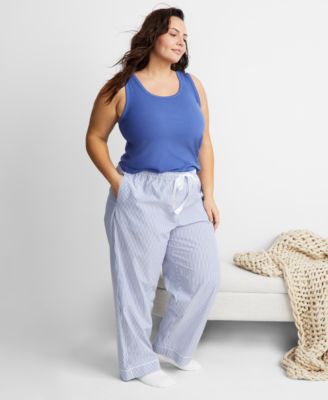 State of Day - Women's Printed Poplin Pajama Pants