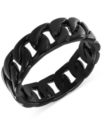 Blackjack - Men's Cuban Chain Link Band in Stainless Steel