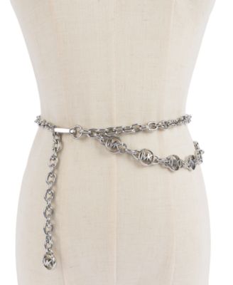 Michael Kors - Women's Logo Charm Chain Belt