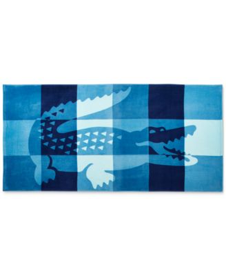 Lacoste Home - Net Signature Cro Cotton Beach Towel