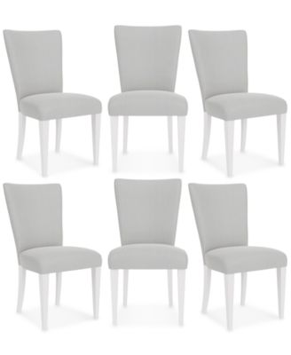 Furniture - Catriona 6 Pc. Upholstered Side Chair Set