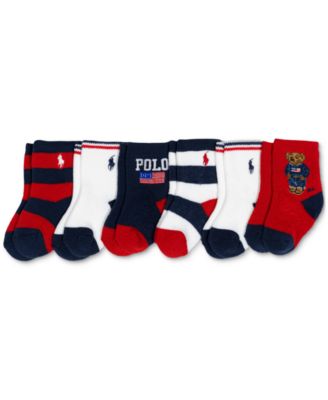 Polo Ralph Lauren - Baby 6-Pk. Americana Socks