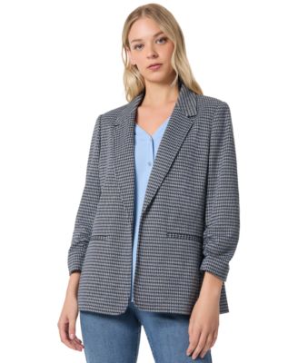 Jones New York - Women's Open-Front Ruched-Sleeve Jacket