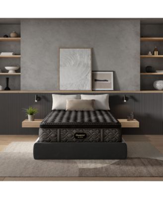 Beautyrest - Black Series One 14.75" Medium Pillowtop Mattress Set - Twin XL