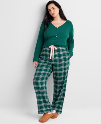 State of Day - Women's Plaid Flannel Pajama Pants