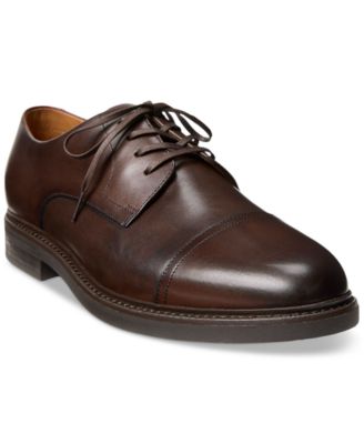 Polo Ralph Lauren - Men's Asher Leather Cap-Toe Dress Shoe