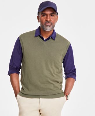 Club Room - Men's V-Neck Sweater Vest