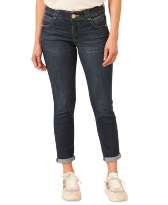 Democracy - Petite Ab Solution Ankle-Skimming Jeans