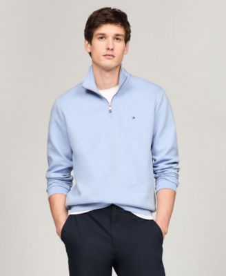 Tommy Hilfiger - Men's Essential Intechno Knit Regular-Fit 1/4-Zip Sweatshirt