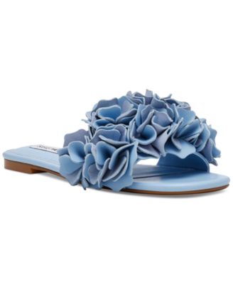 Steve Madden - Women's Flo Ruffle Slide Sandals