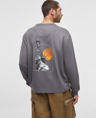 Mode of One - Men's Liberty Long-Sleeve Relaxed-Fit T-Shirt