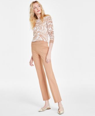 Jones New York - Women's NYC Compression Bootcut Pull-On Pants
