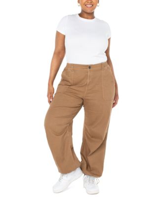 Celebrity Pink - Juniors' Parachute High-Rise Pants