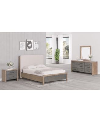 Furniture - Portmore 3pc King Set (Upholstered Bed, Dresser & 2-Drawer Nightstand), Created for Macy's