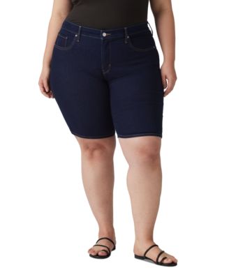 Levi's - Plus Size High-Rise Shaping Bermuda Shorts