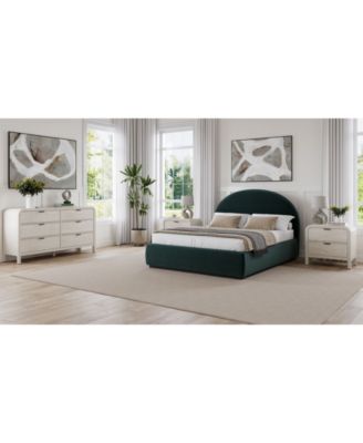 Furniture - Lunare 3-Pc. Bedroom Set (California King Bed, Dresser & 2-Drawer Nightstand)