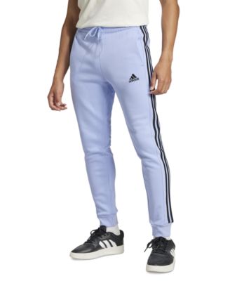 adidas - Men's Essentials 3-Stripes Regular-Fit Fleece Joggers, Regular & Big & Tall