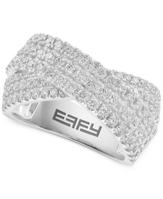 EFFY Collection - Crossover Ring (1-1/2 ct. t.w.) in 14k White Gold