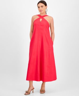 I.N.C. International Concepts - Petite Halter Maxi Dress