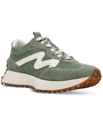 Steve Madden - Women's Campo Retro Lace-Up Jogger Sneakers