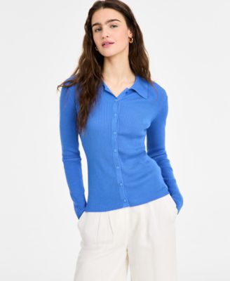 French Connection - Women's Nadina Button-Front Top