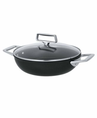 Cristel - Castel Pro Ultralu 3.5-Qt. Nonstick Saut&eacute; Pan With Lid