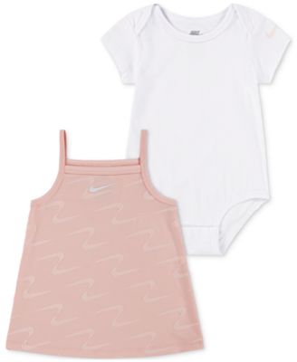 Nike - Baby Girls Swoosh Motion Dress & Bodysuit, 2 Piece Set