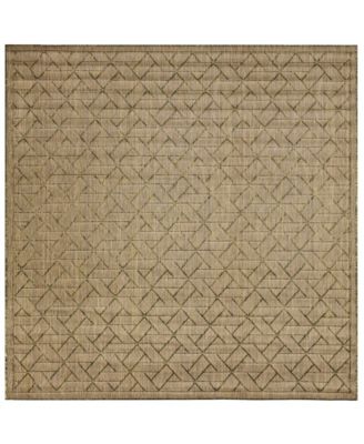 Liora Manne' - Carmel Pyramid 7'10"x7'10" Square Area Rug