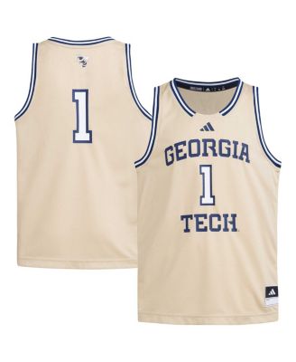 adidas - Big Boys and Girls 1 Gold Georgia Tech Yellow Jackets Swingman Jersey