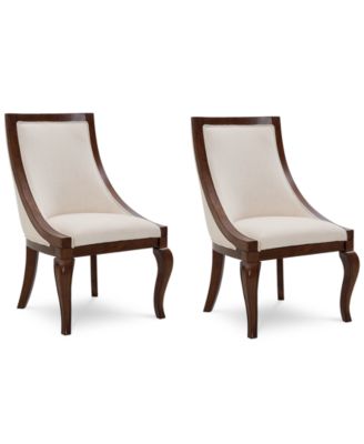 Furniture - Nelman 2-Pc. Dining Host Chair Set, Created for Macy's