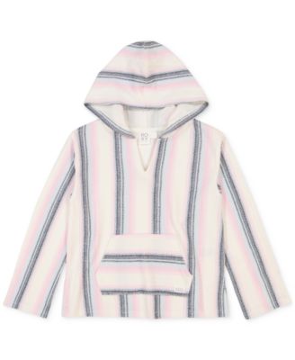 Roxy - Big Girls Daydreamin Striped Terry Baja Hoodie