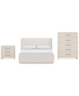 Furniture - Wallen 3-Pc. Set (Full Bed, Chest & Nightstand)