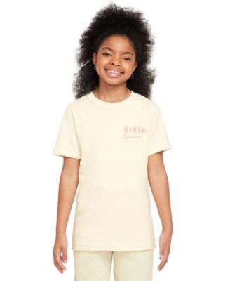Nike - Big Kids Cotton Short-Sleeve Crewneck Graphic T-Shirt