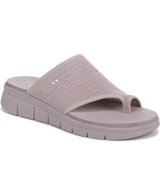 Ryka - Women's Elegance Washable Toe Loop Slide Sandals