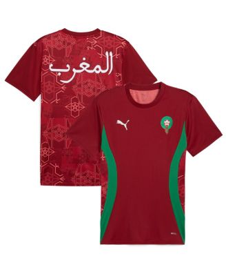 Puma - Men's&nbsp;Red Morocco National Team 2025 Pre-Match Jersey