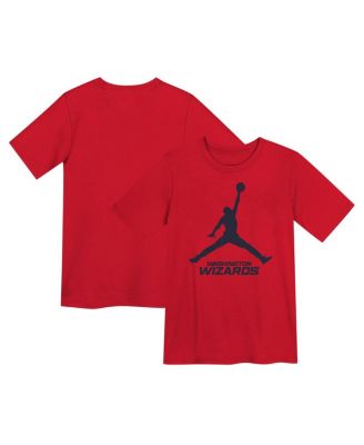 Jordan - Preschool Red Washington Wizards Essential Jumpman T-Shirt