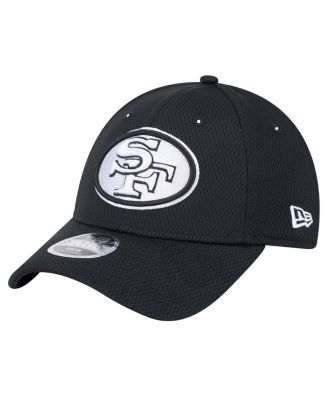 New Era - Big Boys and Girls Black San Francisco 49ers Throwback Main B-Dub 9FORTY Adjustable Hat