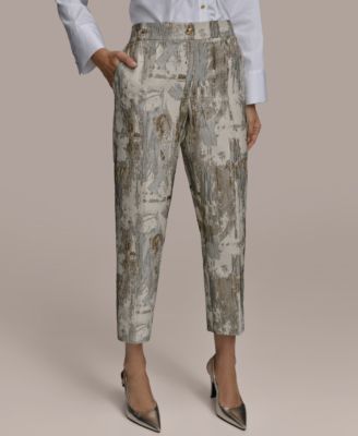 Donna Karan New York - Women's Metallic Ankle Pants