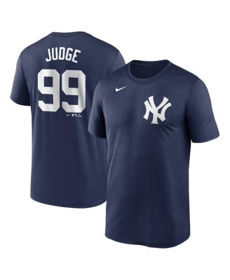 Nike - Men's Aaron Judge Navy New York Yankees Legend Name Number Performance T-Shirt